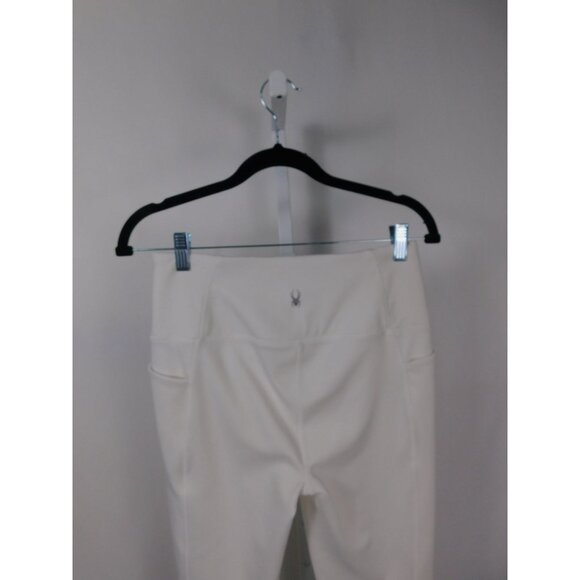 SALE Spyder Active Womens White High-Waisted Leggings M - Picture 8 of 10